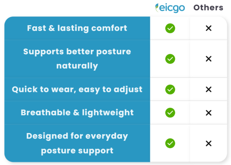 Eicgo vs others comparison